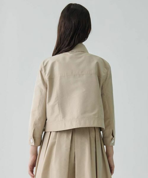 LANVIN COLLECTION / ランバン コレクション テーラードジャケット | シルクメタルクロスジャケット | 詳細9