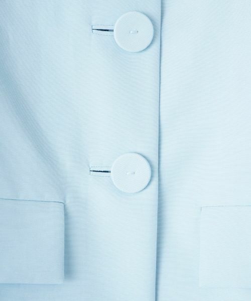 LANVIN COLLECTION / ランバン コレクション テーラードジャケット | グログラン後染ジャケット | 詳細11