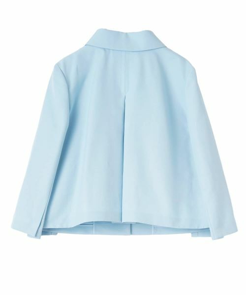 LANVIN COLLECTION / ランバン コレクション テーラードジャケット | グログラン後染ジャケット | 詳細8