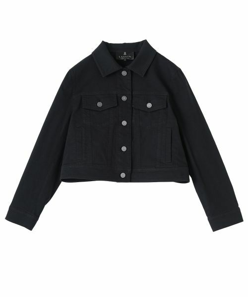 LANVIN COLLECTION / ランバン コレクション テーラードジャケット | デニムジャケット（ブラック）