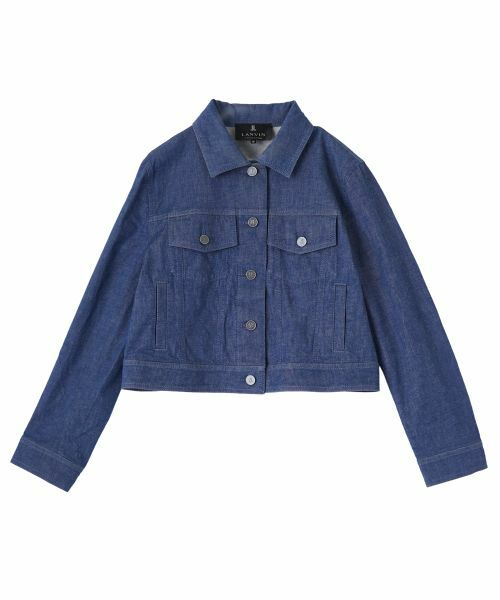 LANVIN COLLECTION / ランバン コレクション テーラードジャケット | デニムジャケット（ブルー）
