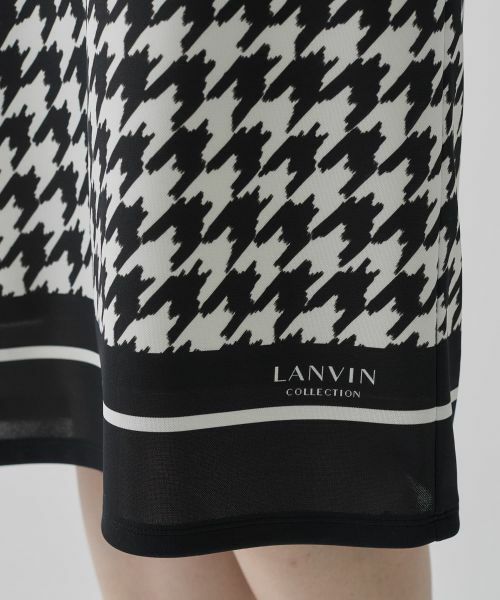 LANVIN COLLECTION / ランバン コレクション ドレス | 千鳥柄ワンピース | 詳細11