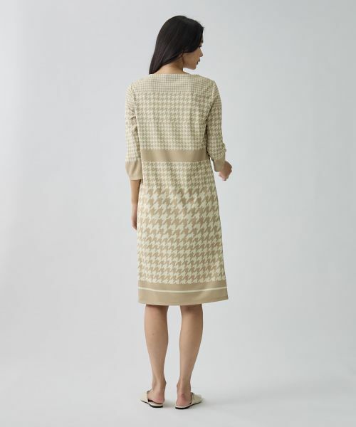 LANVIN COLLECTION / ランバン コレクション ドレス | 千鳥柄ワンピース | 詳細3