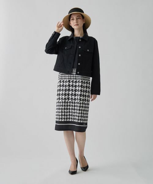 LANVIN COLLECTION / ランバン コレクション ドレス | 千鳥柄ワンピース | 詳細7