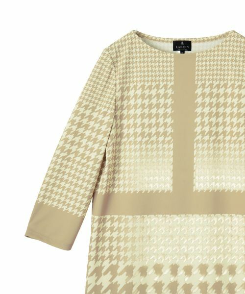 LANVIN COLLECTION / ランバン コレクション ドレス | 千鳥柄ワンピース | 詳細8