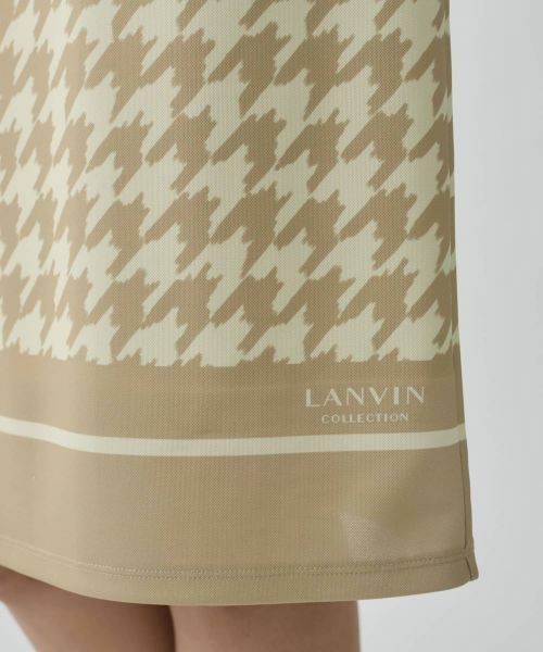 LANVIN COLLECTION / ランバン コレクション ドレス | 千鳥柄ワンピース | 詳細9