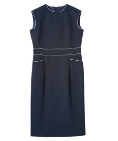 LANVIN COLLECTION / ランバン コレクション ドレス | グログラン後染ワンピース