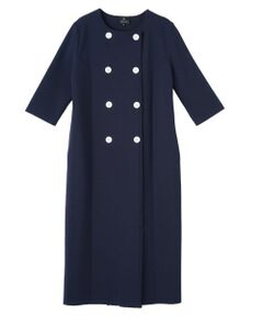 LANVIN COLLECTION / ランバン コレクション ドレス | サーブルストレッチミラノリブワンピース