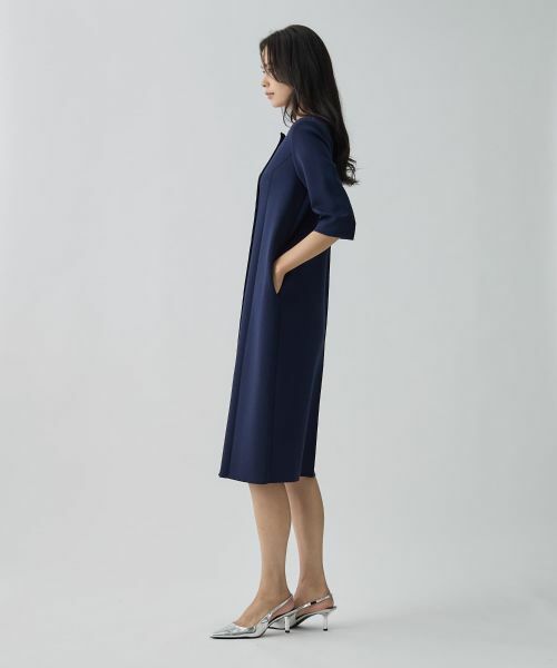 LANVIN COLLECTION / ランバン コレクション ドレス | サーブルストレッチミラノリブワンピース | 詳細2