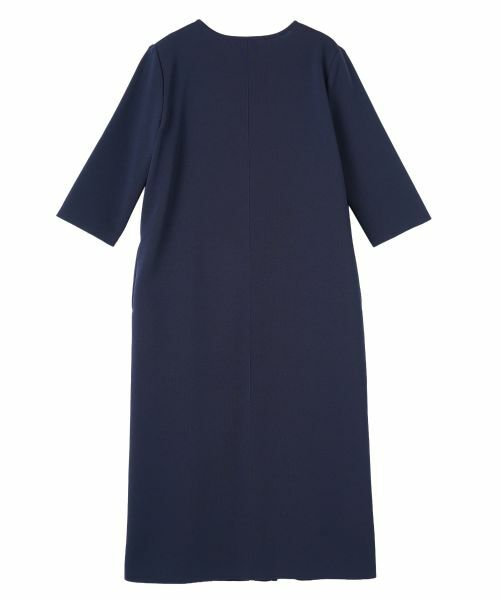 LANVIN COLLECTION / ランバン コレクション ドレス | サーブルストレッチミラノリブワンピース | 詳細6