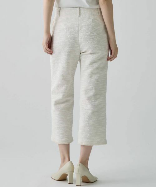 LANVIN COLLECTION / ランバン コレクション その他パンツ | ストレッチツイードパンツ | 詳細3