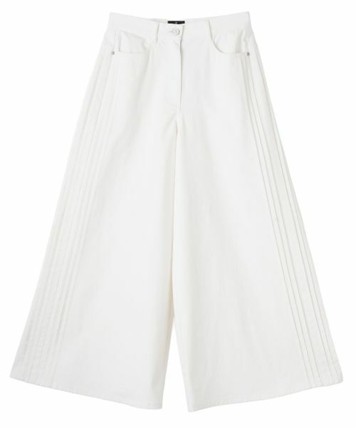 LANVIN COLLECTION / ランバン コレクション その他パンツ | デニムパンツ（ホワイト）