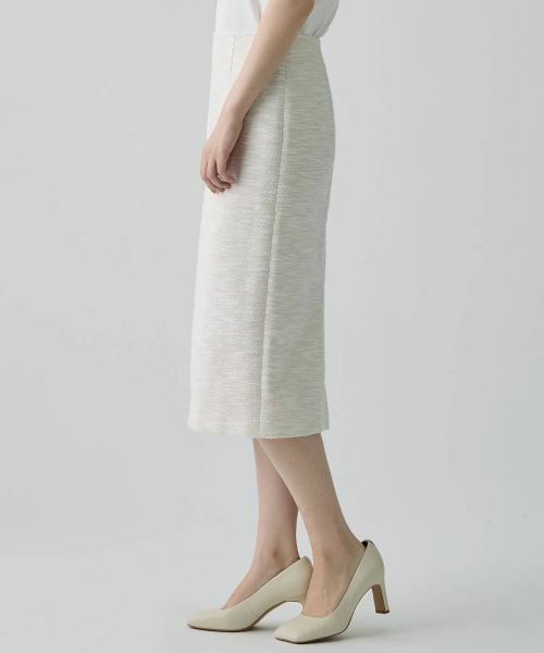 LANVIN COLLECTION / ランバン コレクション ロング・マキシ丈スカート | ブッチャーストレッチツイードスカート | 詳細2