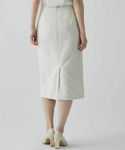 LANVIN COLLECTION / ランバン コレクション ロング・マキシ丈スカート | ブッチャーストレッチツイードスカート | 詳細3