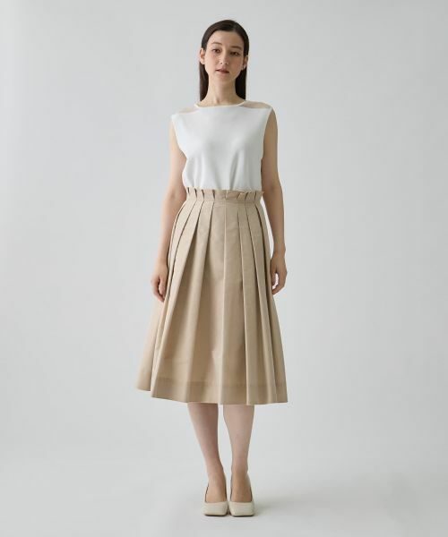 LANVIN COLLECTION / ランバン コレクション ロング・マキシ丈スカート | シルクメタルクロススカート | 詳細10