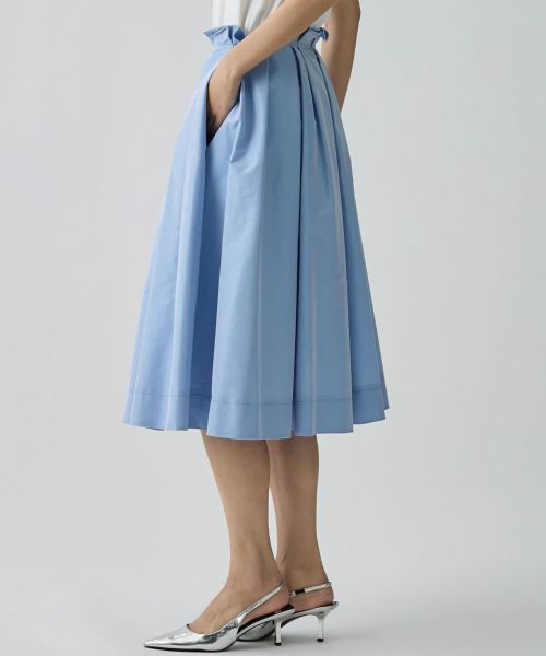 LANVIN COLLECTION / ランバン コレクション ロング・マキシ丈スカート | シルクメタルクロススカート | 詳細2