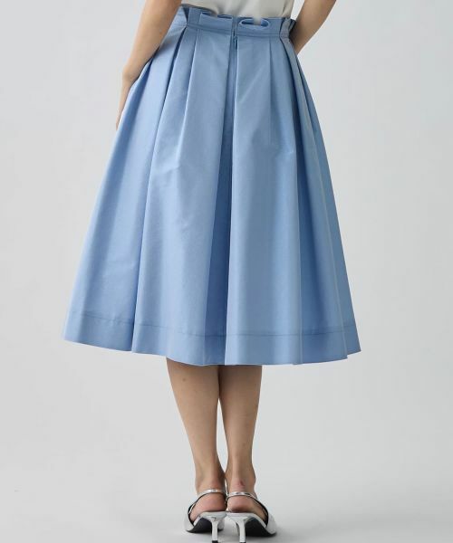 LANVIN COLLECTION / ランバン コレクション ロング・マキシ丈スカート | シルクメタルクロススカート | 詳細3