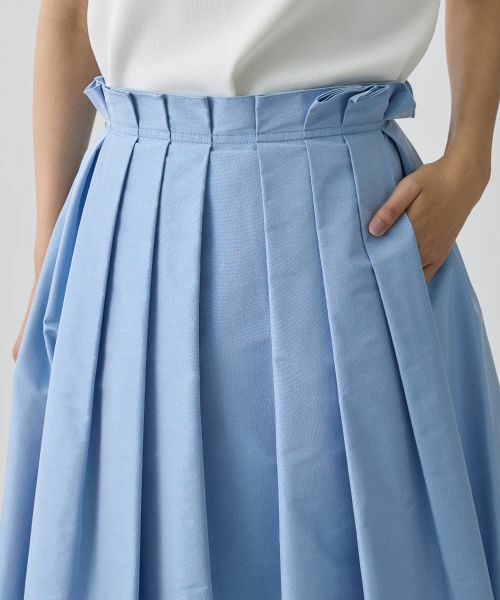 LANVIN COLLECTION / ランバン コレクション ロング・マキシ丈スカート | シルクメタルクロススカート | 詳細4