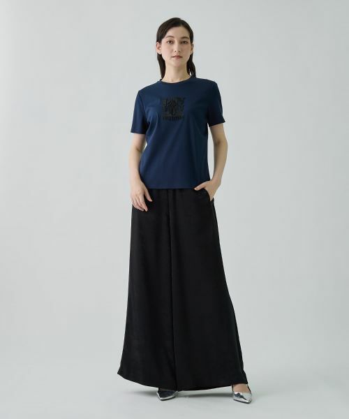 LANVIN COLLECTION / ランバン コレクション カットソー | 刺繍デザインカットソー | 詳細15