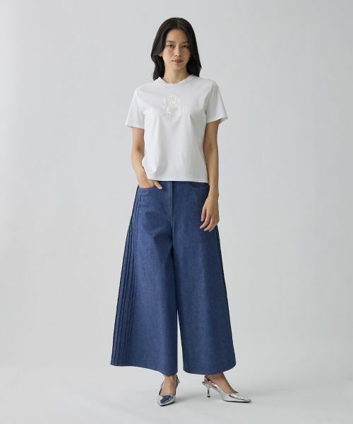 LANVIN COLLECTION / ランバン コレクション カットソー | 刺繍デザインカットソー | 詳細5