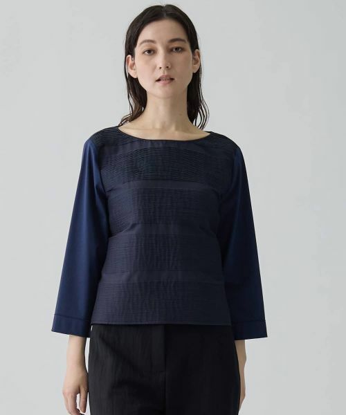 LANVIN COLLECTION / ランバン コレクション カットソー | アルビニスタスムースロイヤルクールカットソー | 詳細6