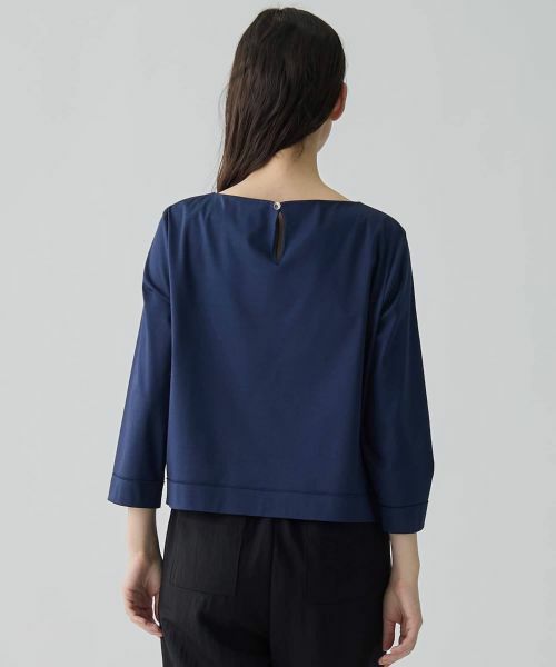 LANVIN COLLECTION / ランバン コレクション カットソー | アルビニスタスムースロイヤルクールカットソー | 詳細8