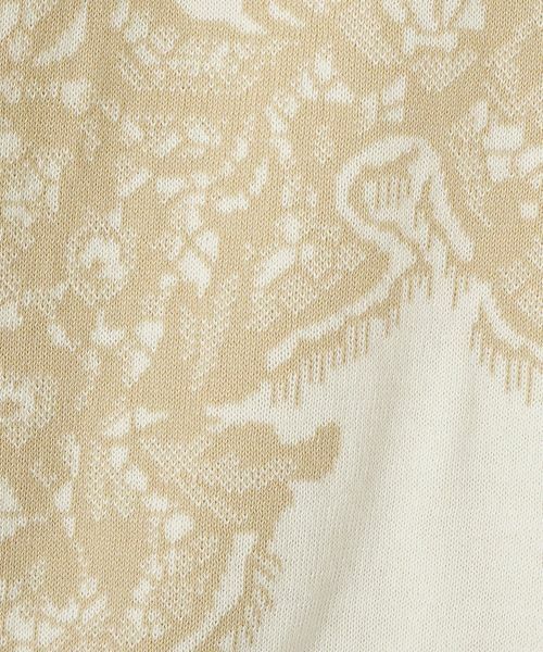 LANVIN COLLECTION / ランバン コレクション ニット・セーター | 18ゲージ袋ジャカードレース柄ニット | 詳細17