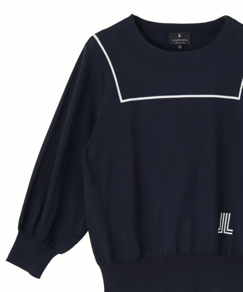 LANVIN COLLECTION / ランバン コレクション ニット・セーター | 16ゲージインターシャニット | 詳細2
