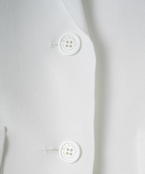 LANVIN COLLECTION / ランバン コレクション テーラードジャケット | サーブルストレッチミラノリブニットジャケット | 詳細16