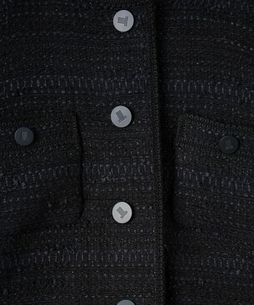 LANVIN COLLECTION / ランバン コレクション テーラードジャケット | ファンシーツイードジャケット | 詳細1