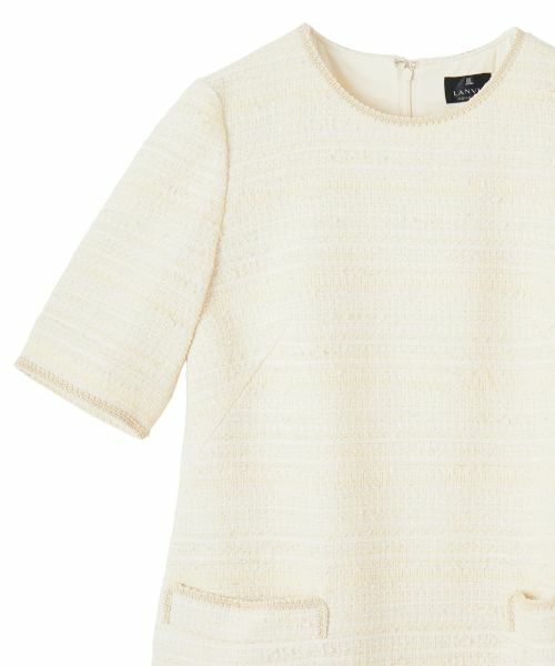LANVIN COLLECTION / ランバン コレクション ドレス | ファンシーツイードドレス | 詳細2