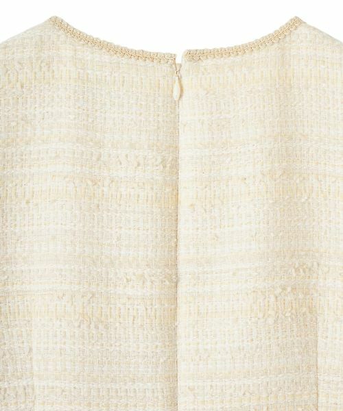 LANVIN COLLECTION / ランバン コレクション ドレス | ファンシーツイードドレス | 詳細4