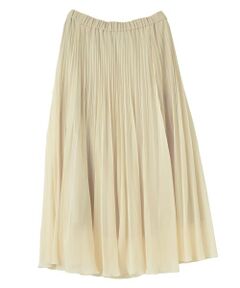 LANVIN COLLECTION / ランバン コレクション ロング・マキシ丈スカート | シフォンプリーツスカート