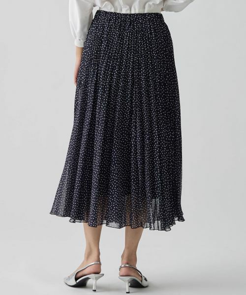 LANVIN COLLECTION / ランバン コレクション ロング・マキシ丈スカート | シフォンプリーツスカート | 詳細3