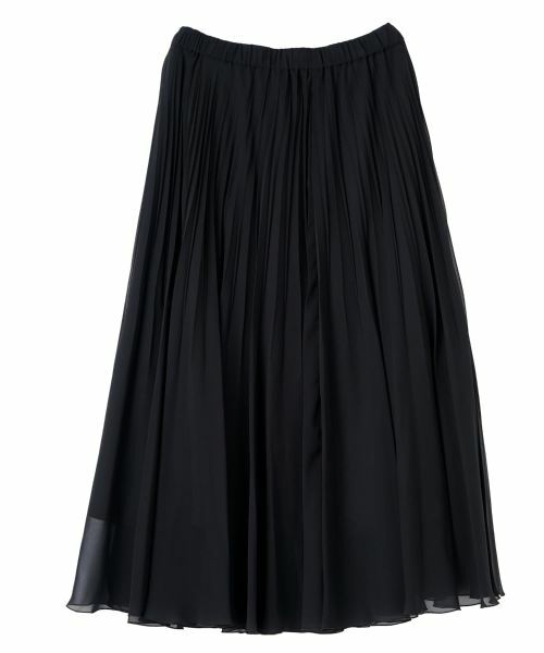 LANVIN COLLECTION / ランバン コレクション ロング・マキシ丈スカート | シフォンプリーツスカート | 詳細6