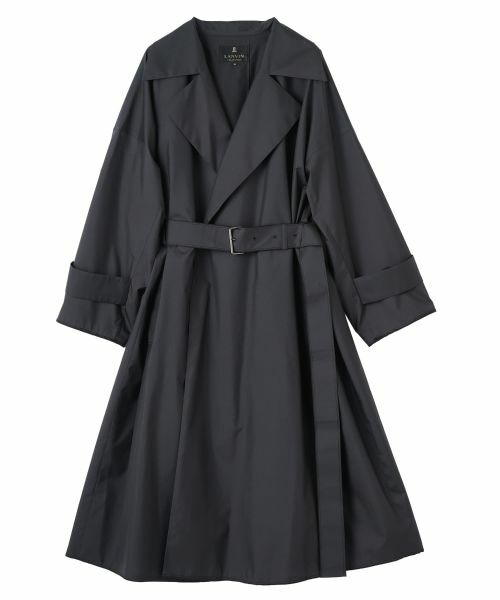 LANVIN COLLECTION / ランバン コレクション その他アウター | トレンチコート（ブラック）