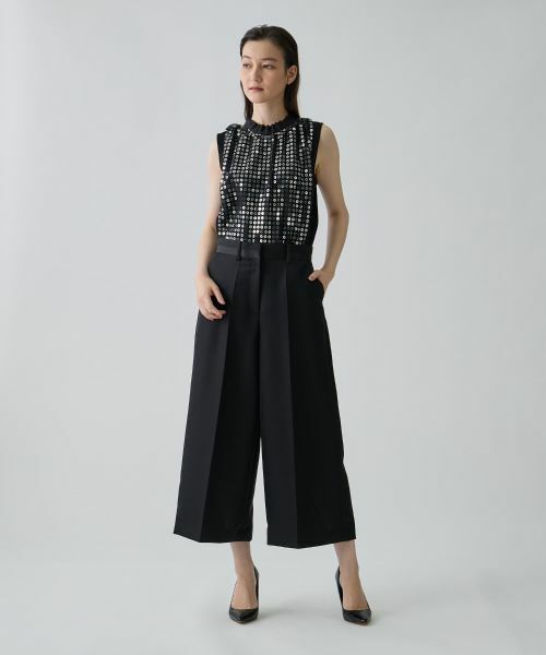 LANVIN COLLECTION / ランバン コレクション その他パンツ | ツイルパンツ | 詳細5