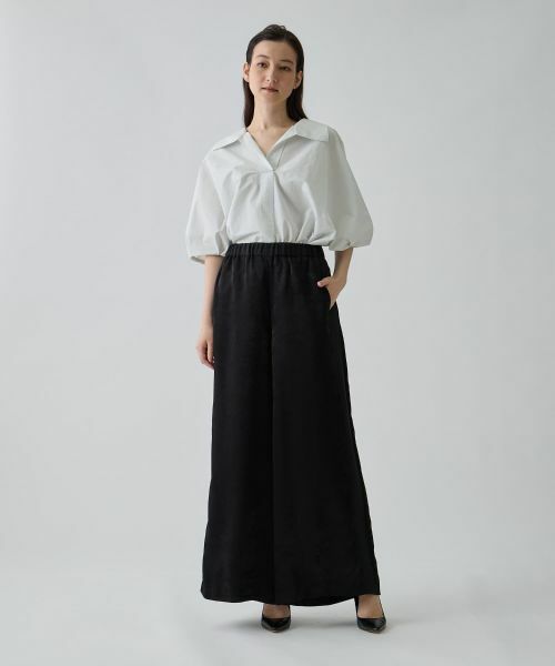 LANVIN COLLECTION / ランバン コレクション その他パンツ | ツイルパンツ | 詳細7