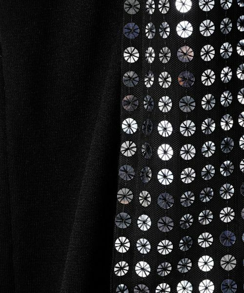 LANVIN COLLECTION / ランバン コレクション ニット・セーター | 16ゲージ スパンコールチュールニット | 詳細9