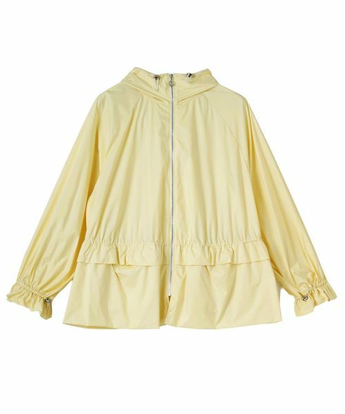 LANVIN COLLECTION / ランバン コレクション テーラードジャケット | 軽量 パッカブル ライトタフタジャケット（ベージュ）