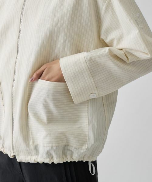 LANVIN COLLECTION / ランバン コレクション テーラードジャケット | ドビーストライプジャケット | 詳細10