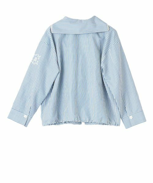 LANVIN COLLECTION / ランバン コレクション テーラードジャケット | ドビーストライプジャケット | 詳細13