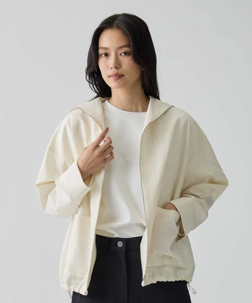 LANVIN COLLECTION / ランバン コレクション テーラードジャケット | ドビーストライプジャケット | 詳細7