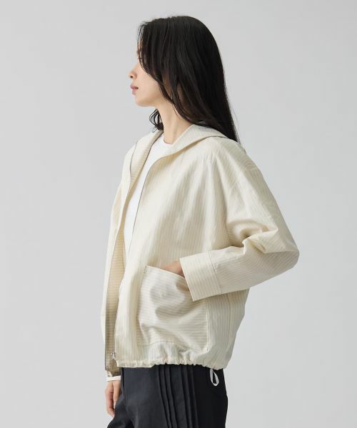 LANVIN COLLECTION / ランバン コレクション テーラードジャケット | ドビーストライプジャケット | 詳細8