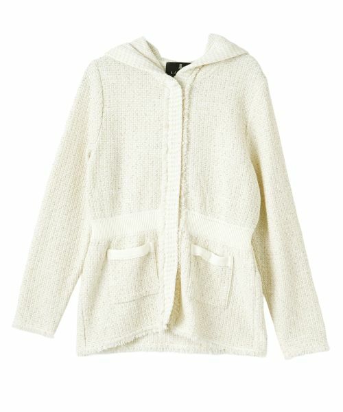 LANVIN COLLECTION / ランバン コレクション テーラードジャケット | ツイード調ジャケット（ベージュ系その他）