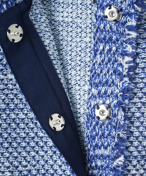 LANVIN COLLECTION / ランバン コレクション テーラードジャケット | ツイード調ジャケット | 詳細12