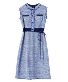 LANVIN COLLECTION / ランバン コレクション ドレス | ツイード調ワンピース