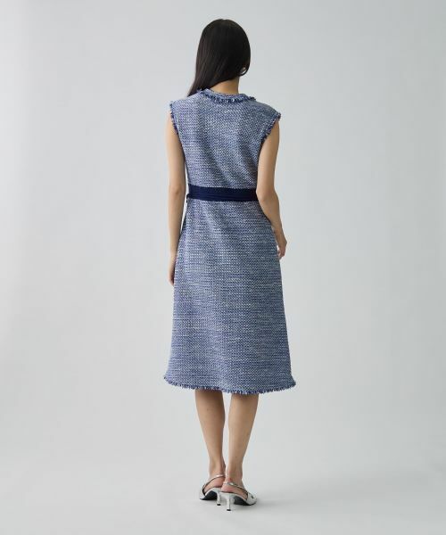 LANVIN COLLECTION / ランバン コレクション ドレス | ツイード調ワンピース | 詳細7