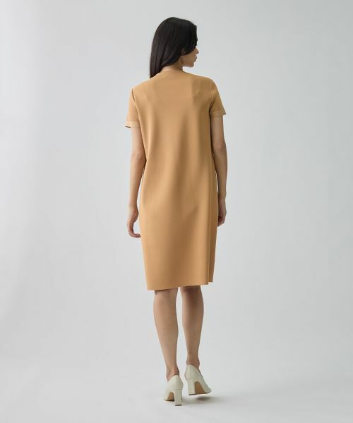 LANVIN COLLECTION / ランバン コレクション ドレス | 幾何学柄ピンタック編みワンピース | 詳細7