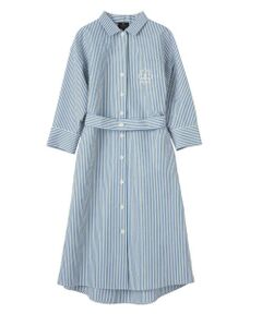 LANVIN COLLECTION / ランバン コレクション ドレス | ドビーストライプワンピース